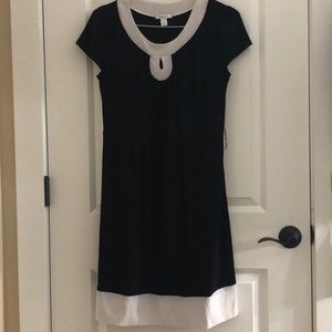 B&W dress